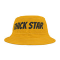 Bold Magenta Bucket Hat — 'THICK STAR' Graphic AOP Streetwear